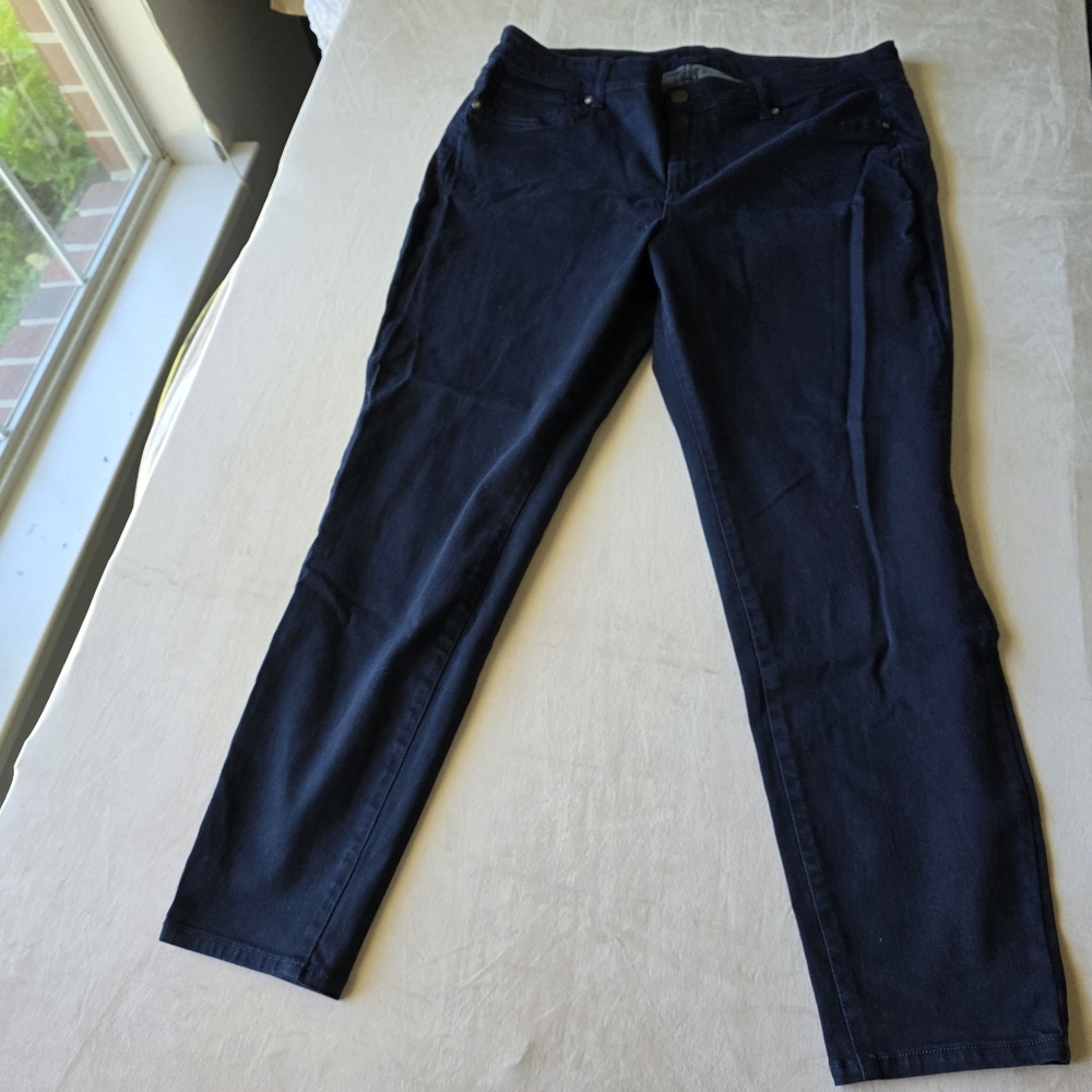 Maurices Navy Skinny Pants